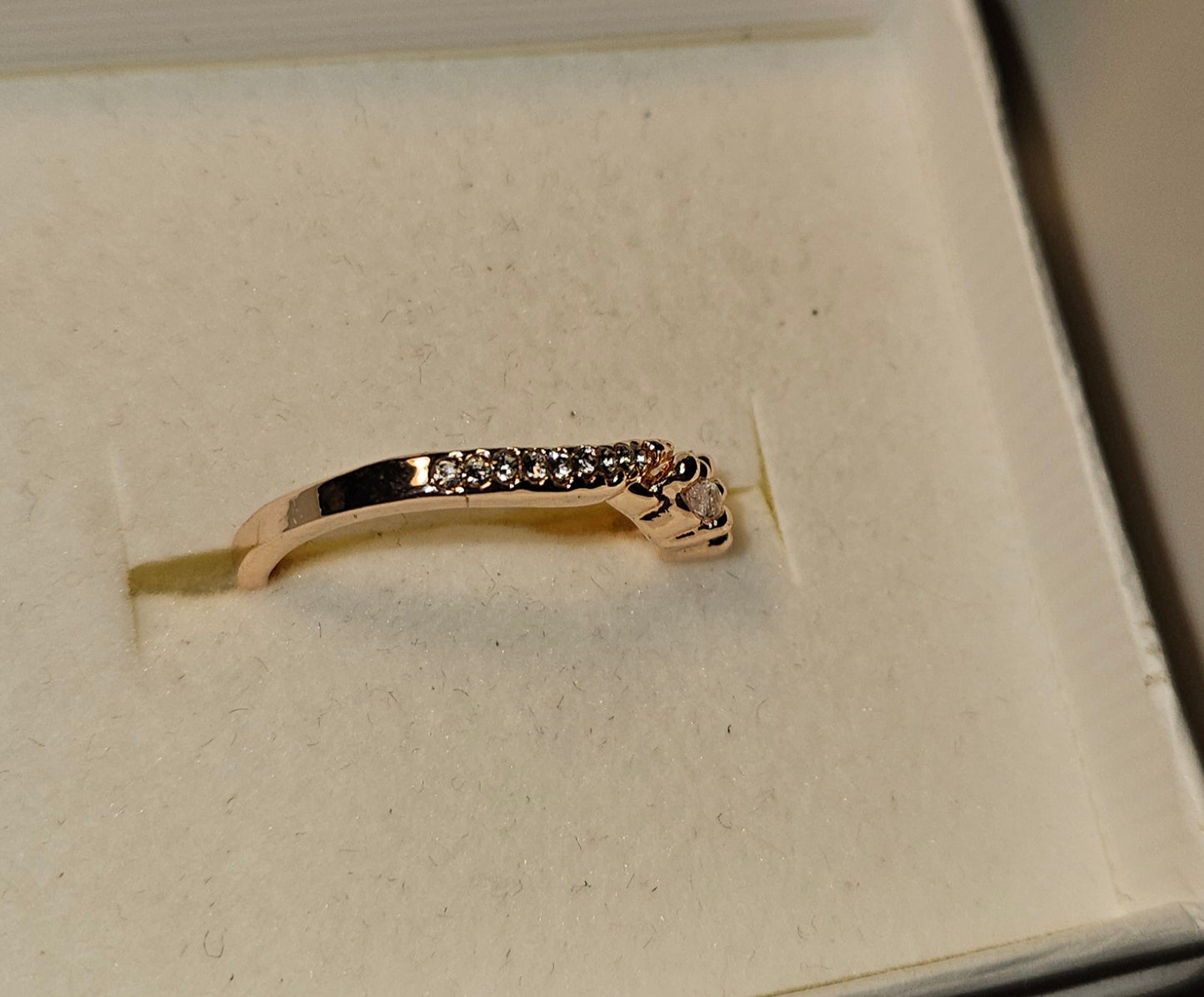 Ring-Rose Gold Leaf Ring