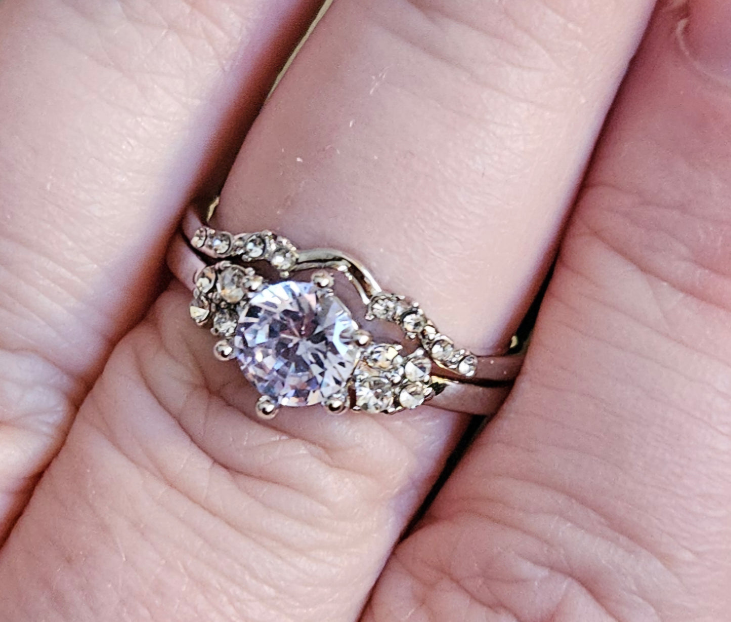 Ring -Zirconia Delicate Set