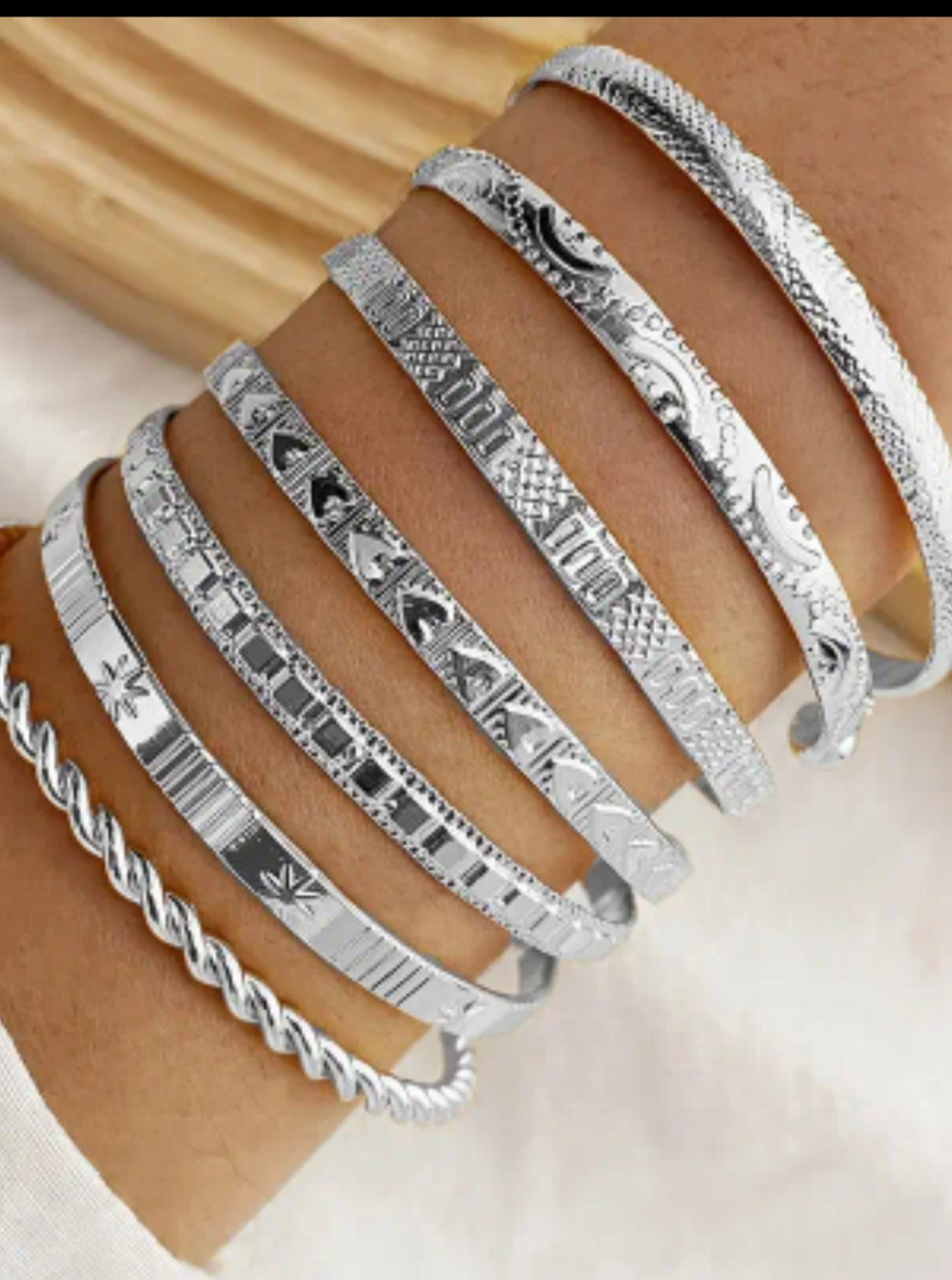 Set of Seven Bracelets