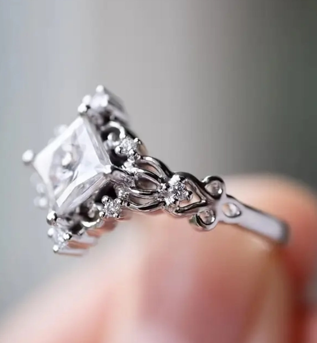 Princess Pattern Ring Set