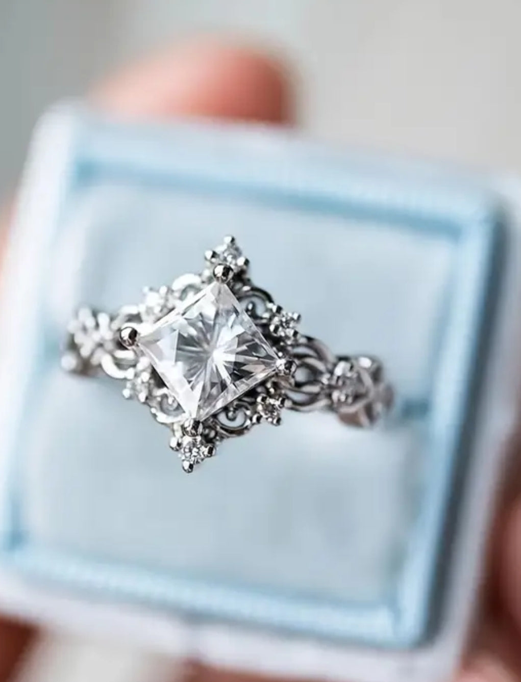 Princess Pattern Ring Set