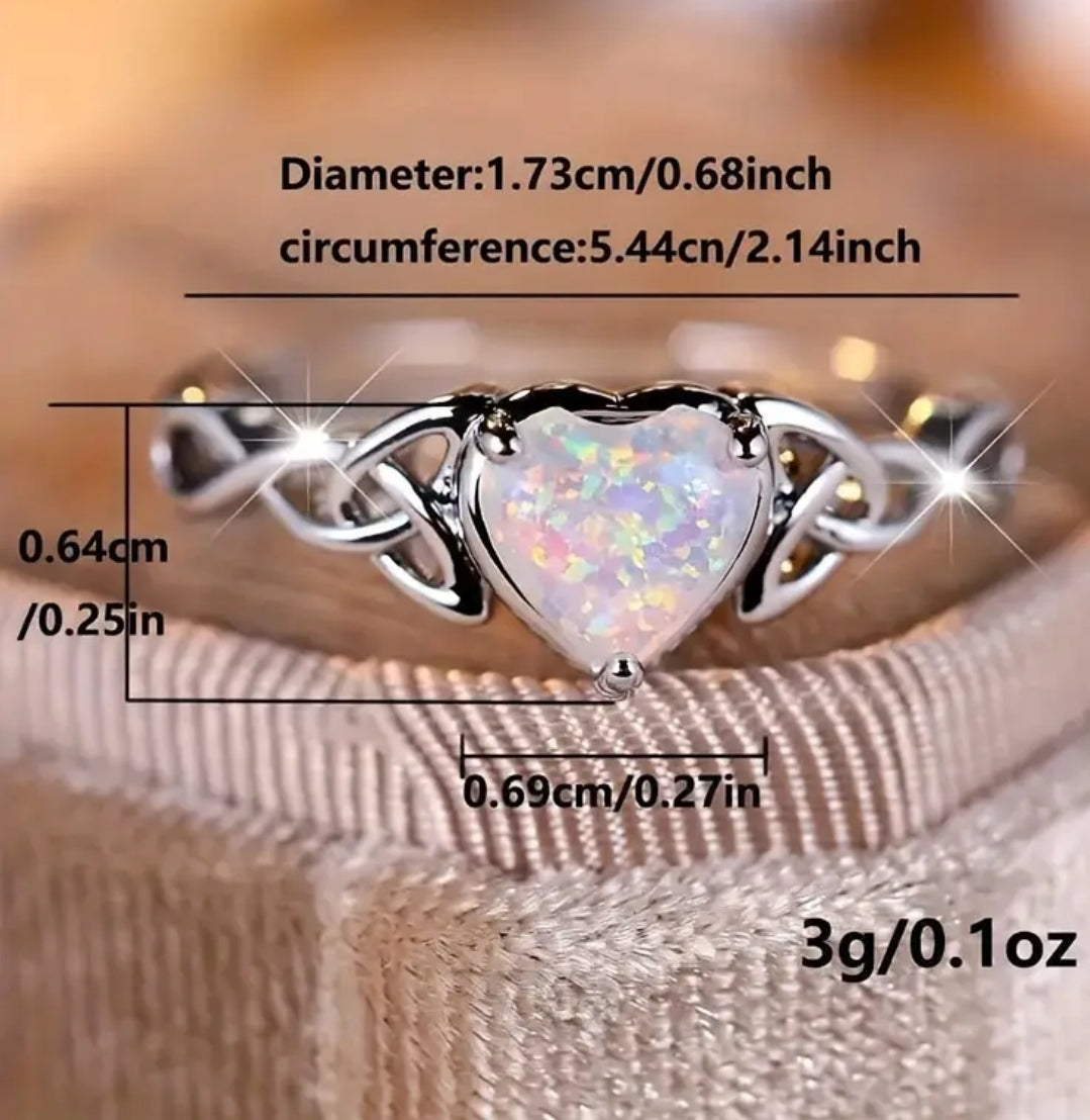 Coquettish Style Promise Ring