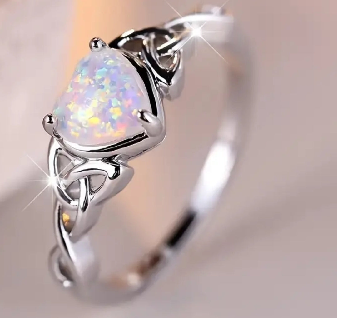 Coquettish Style Promise Ring