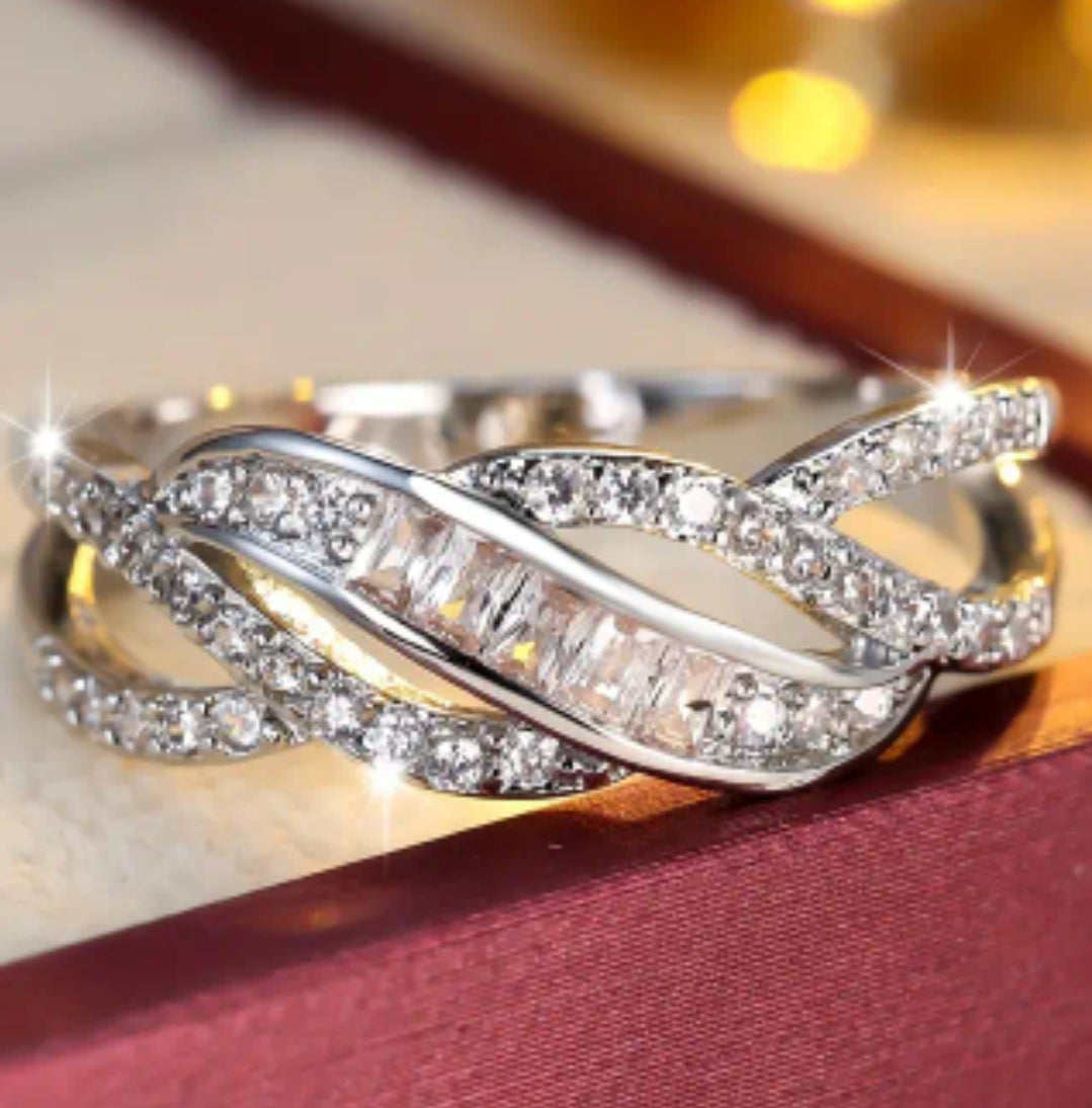 An Elegant Ring With A Graceful And Intricate Design