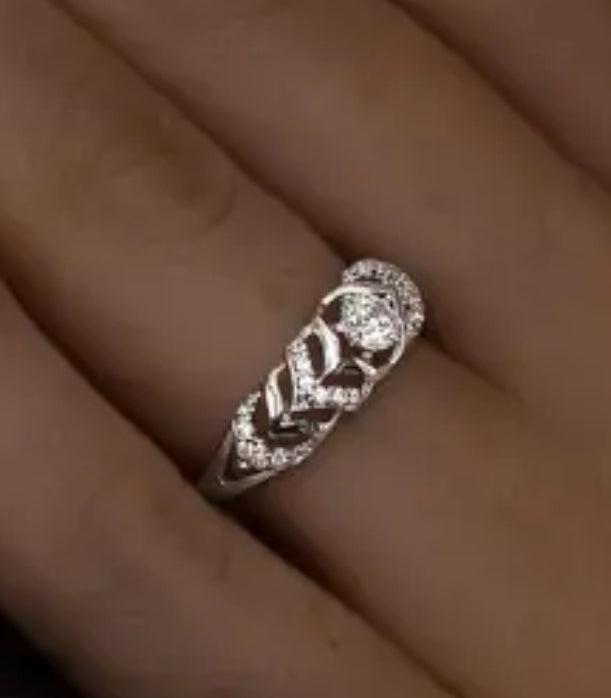 Sterling Silver Bando Ring