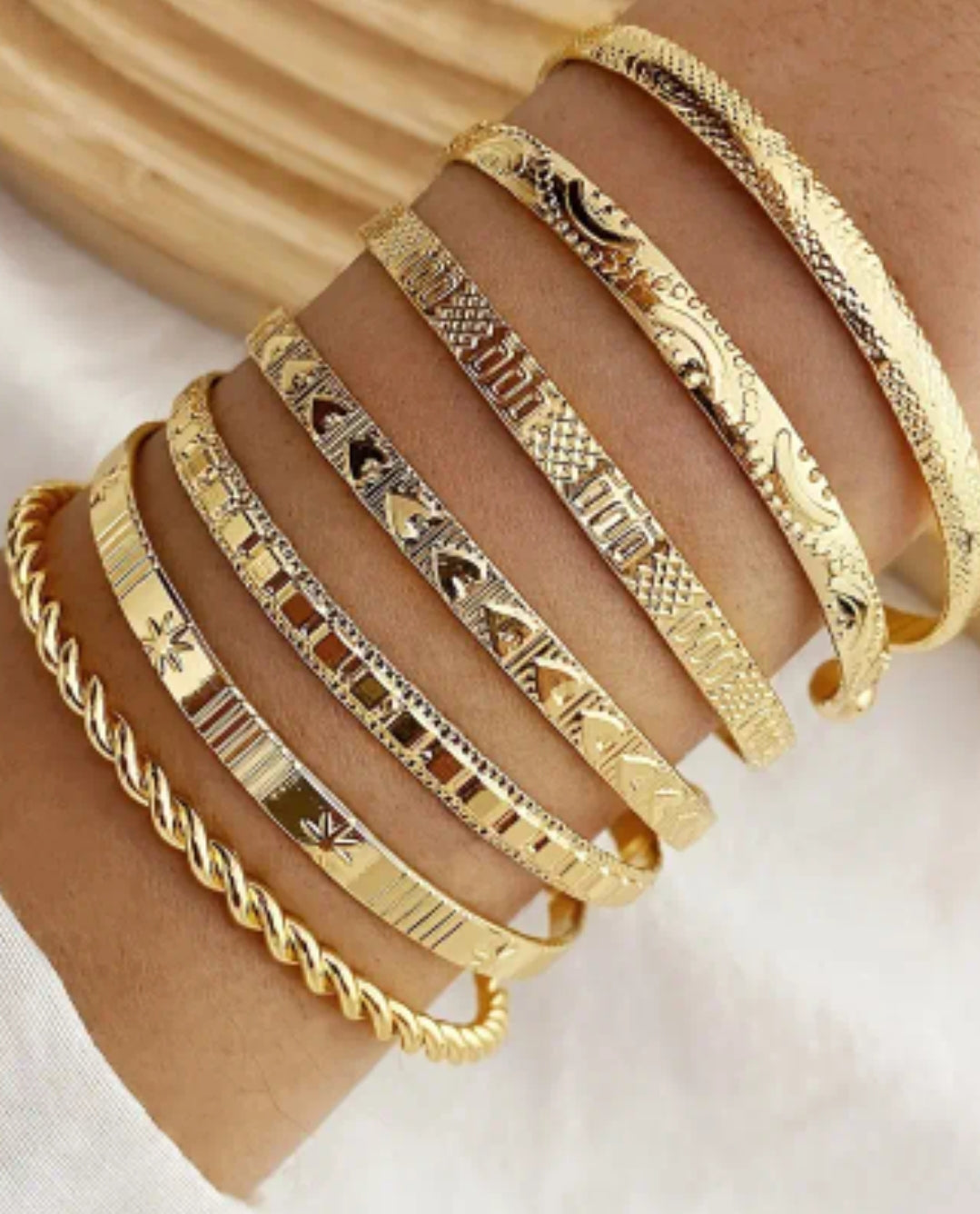 Set of Seven Bracelets