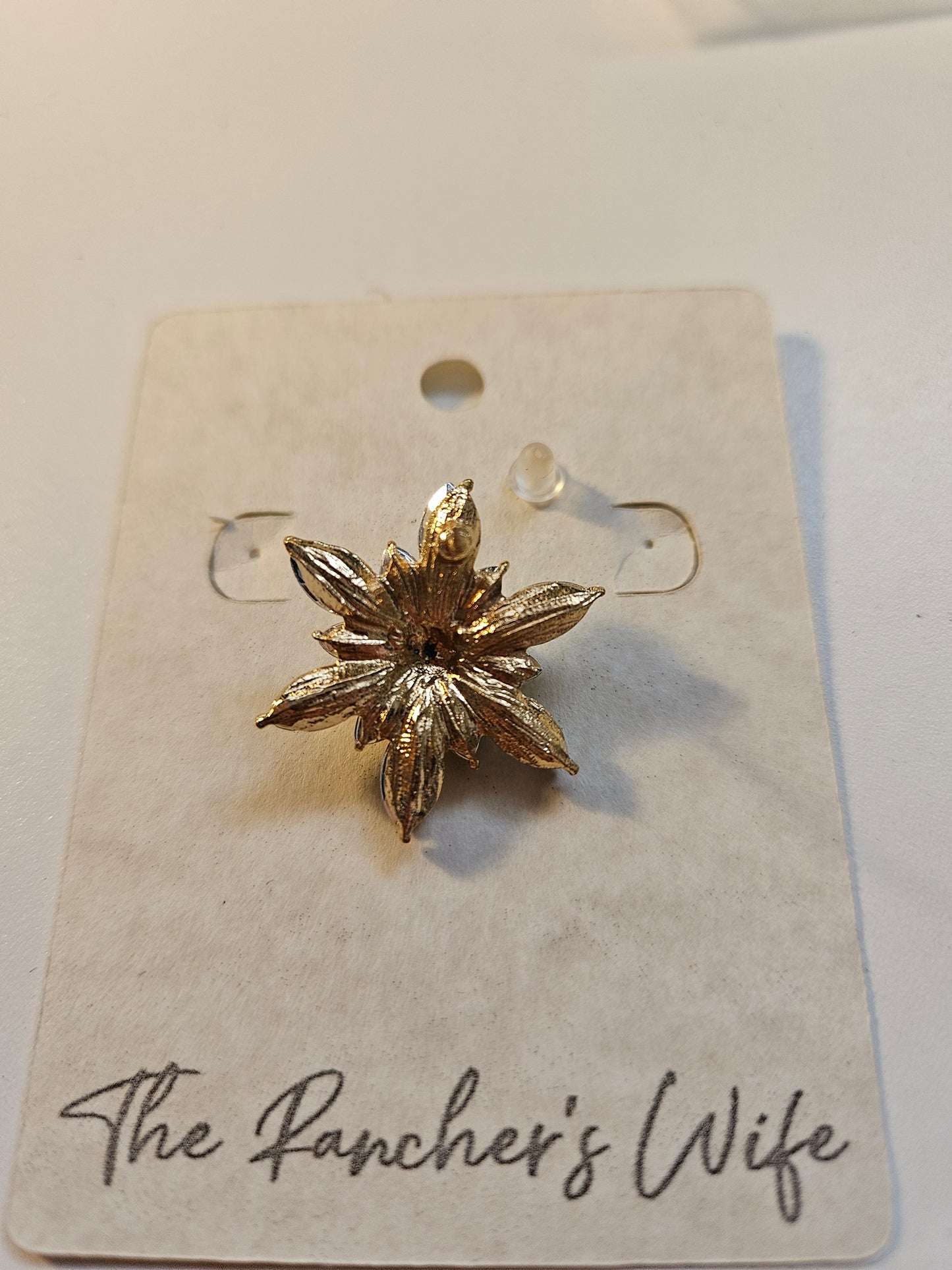 Snowflake Stud Earrings