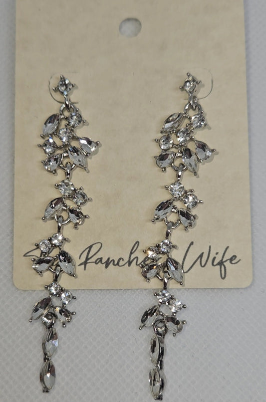 Leaf Rhinestone