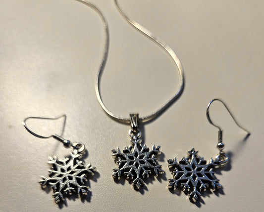 Snowflake Jewelry Set