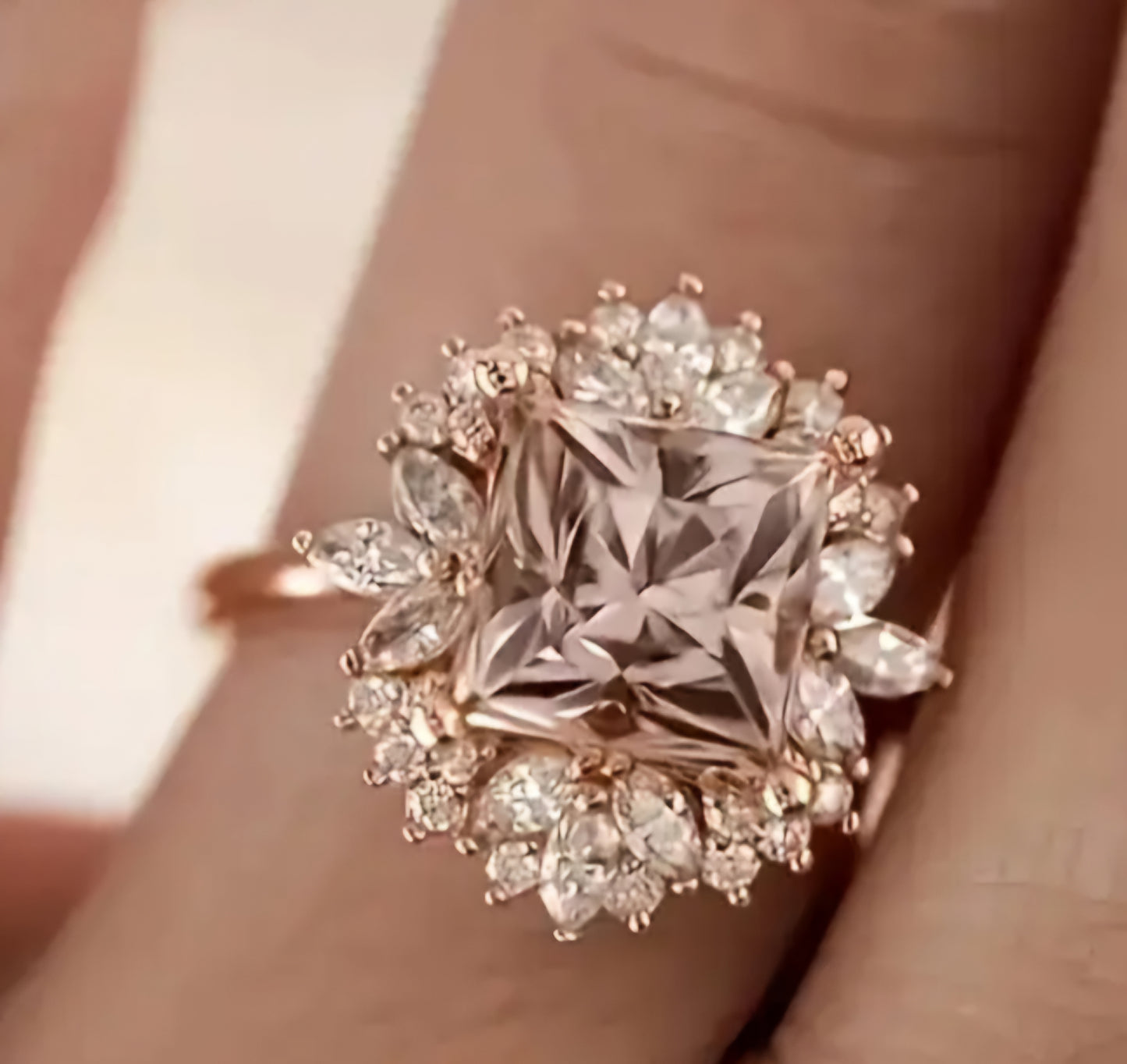 Ring- Champagne Cocktail Ring