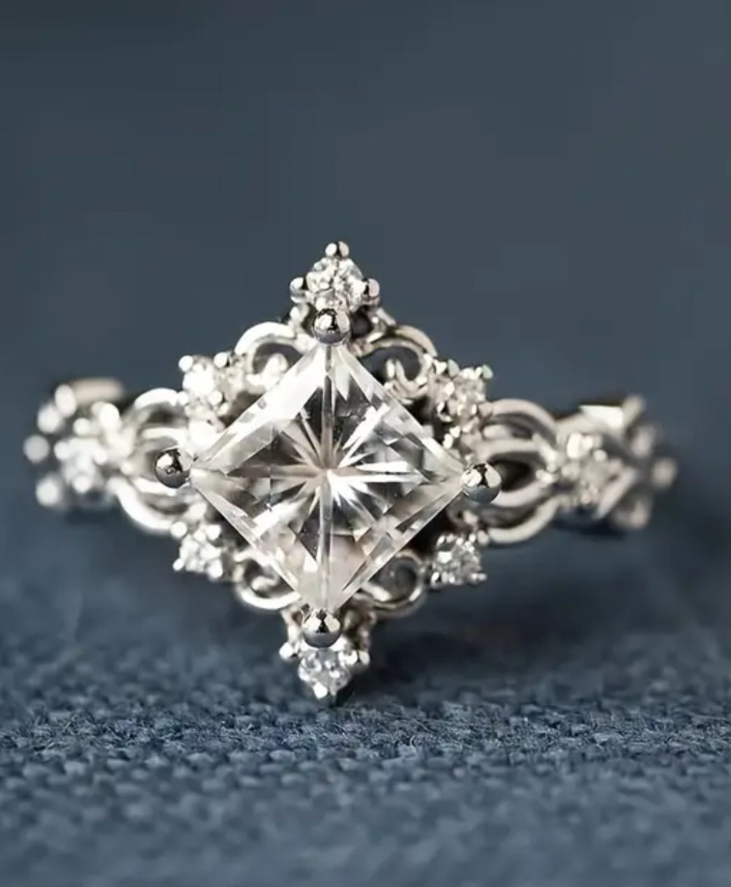 Princess Pattern Ring Set
