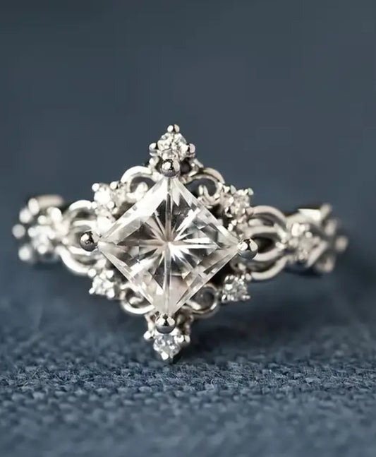 Princess Pattern Ring Set