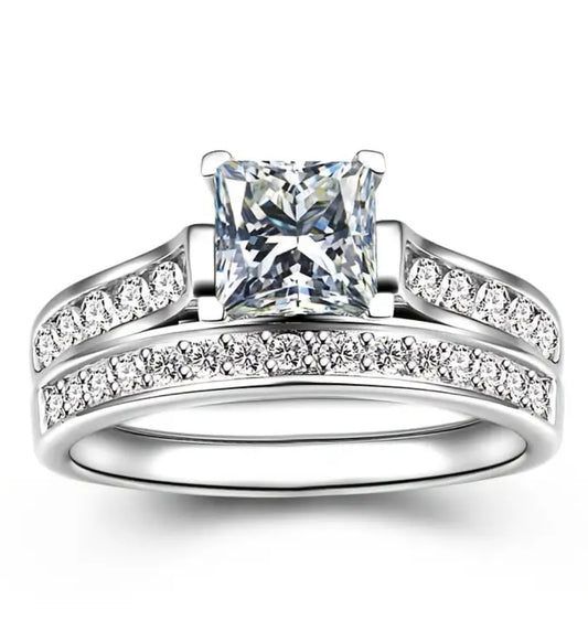 Stainless Steel Ring Fashion Engagement Ring