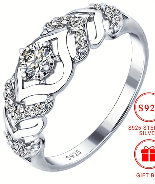 Sterling Silver Bando Ring