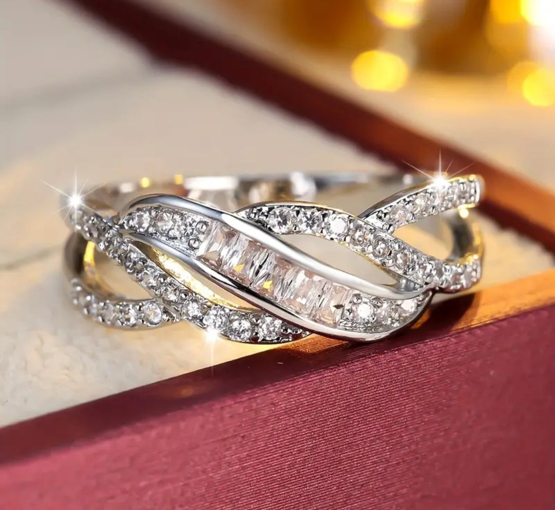 An Elegant Ring With A Graceful And Intricate Design